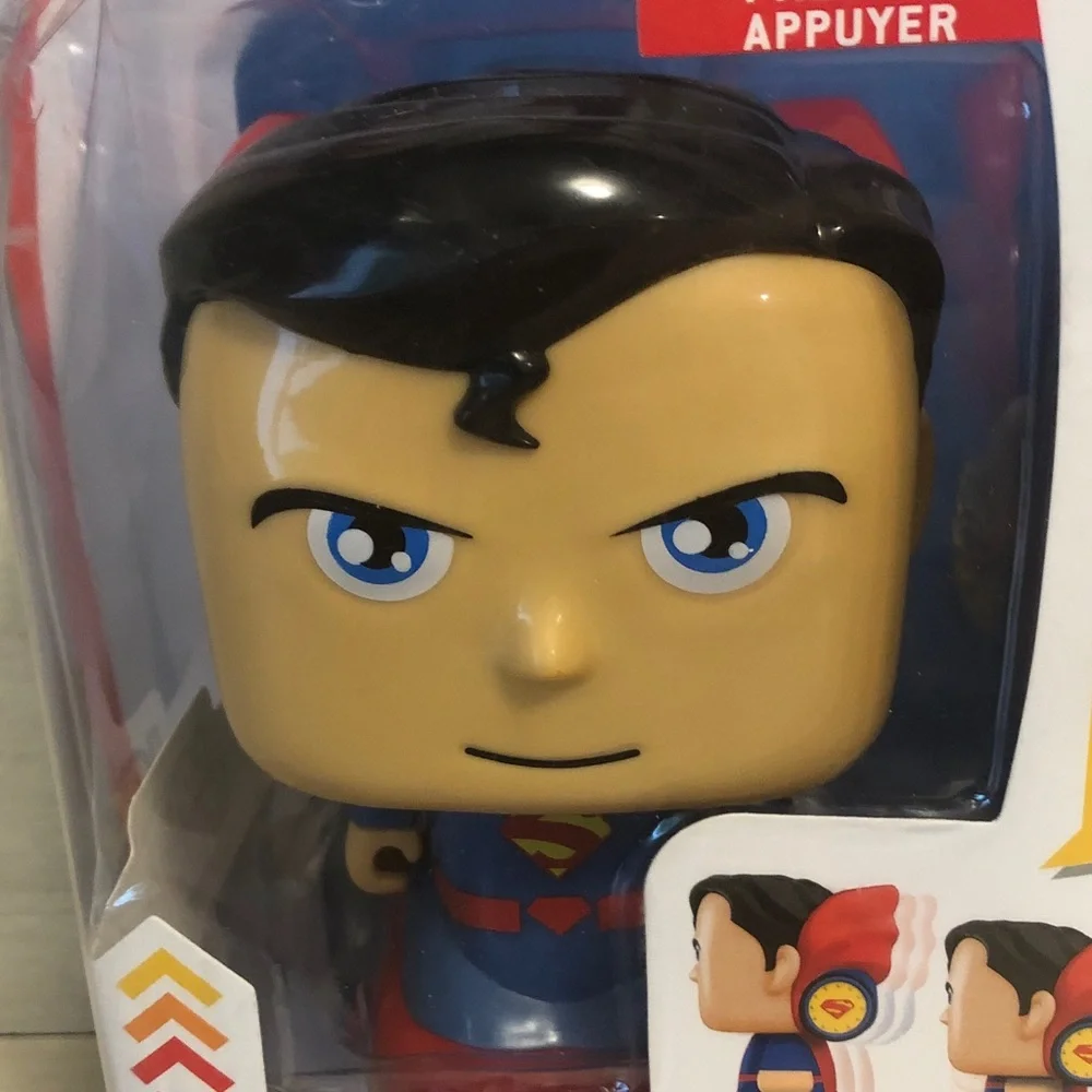 DC Superman Lock N’Roll Pals (Hybrid Figure To Vehicle Toy) NIB Please Read